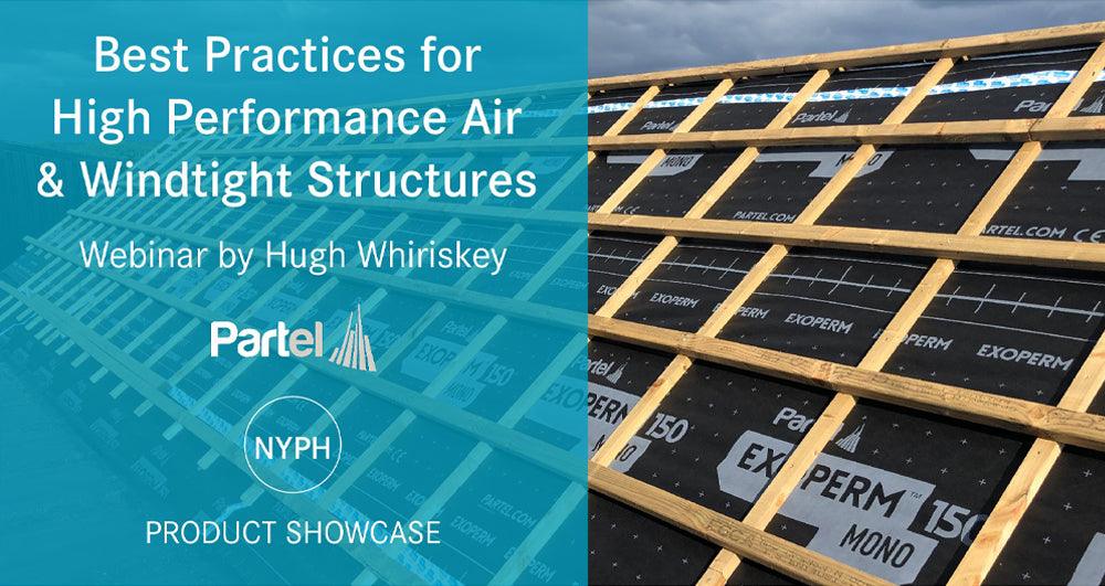 Partel partners with New York Passive House-NYPH offering a new webinar